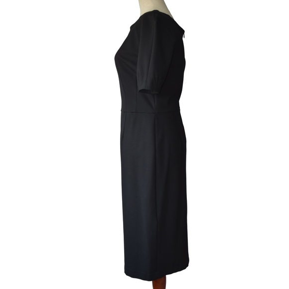 Brooks Brothers: Half Sleeve, Scoop Neck, Sheath Dress - Size 4 - Picture 5 of 7